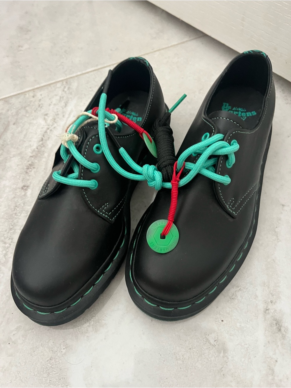 Dr. Martens wDr. Martens 1461 CNY Oxford Chinese New Year. Black leather